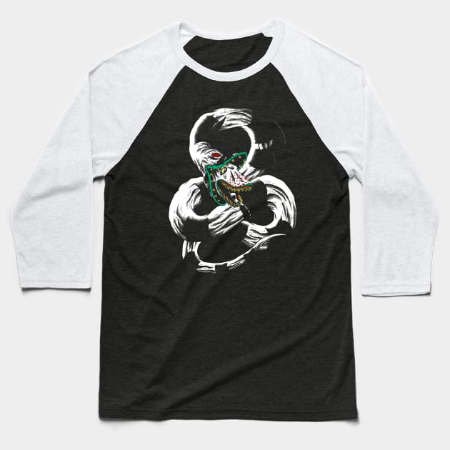 Sandworm 3 Baseball T-Shirt by JonathanGrimmArt